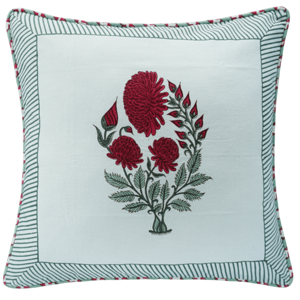 Maroon-red-multicolor-printed-cotton-throw-pillow
