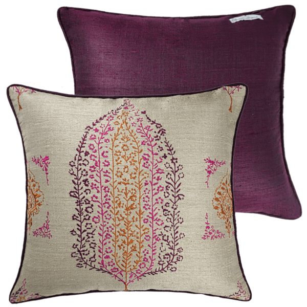 beige-orange-purple-silk-decorative-pillow-throw
