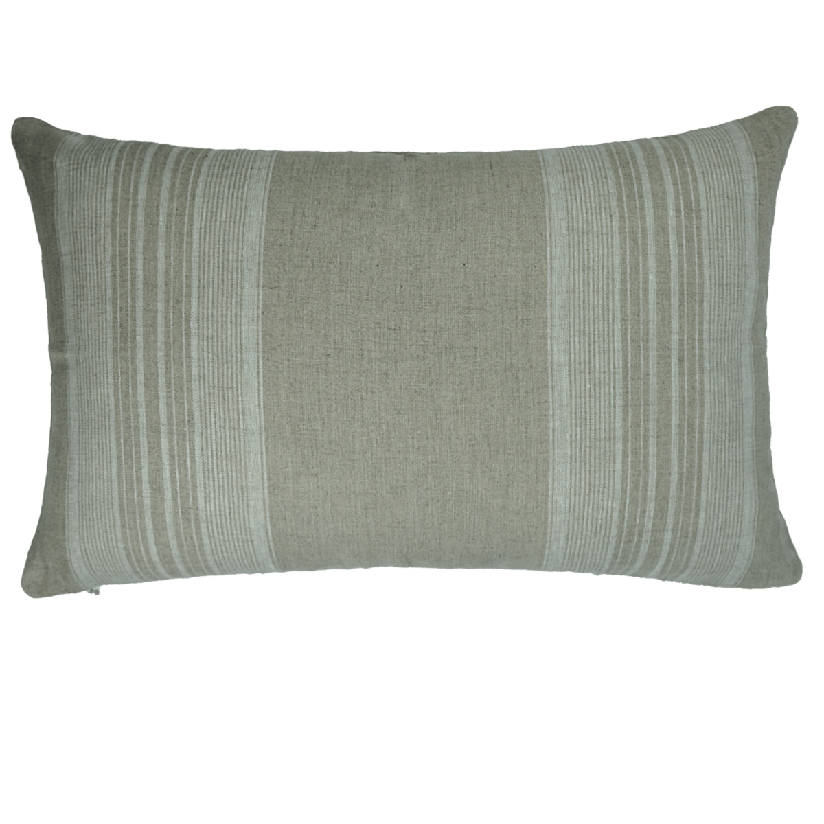 Linen woven decorative lumbar cover