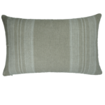 Linen woven decorative lumbar cover