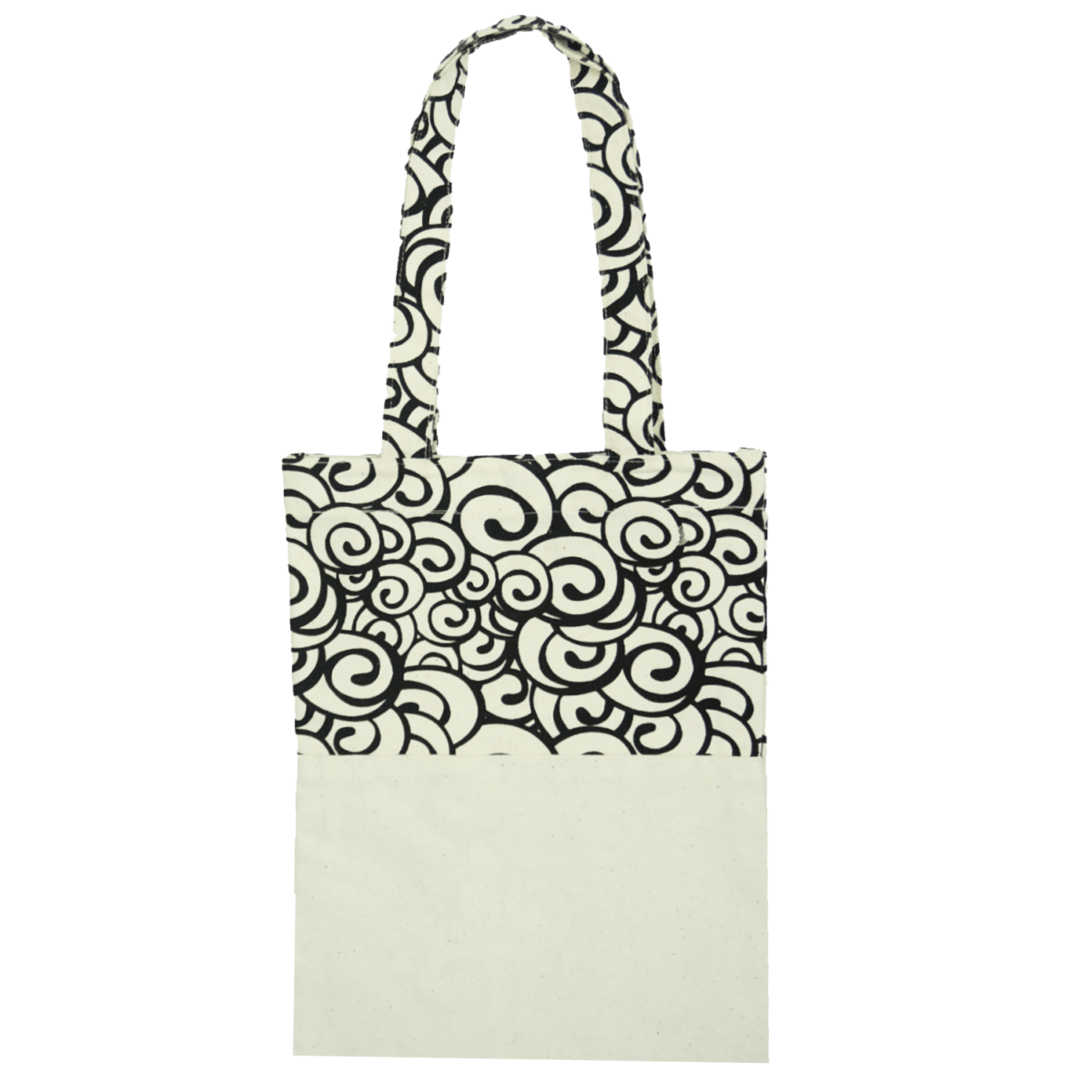 Football white totebag