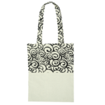 Football white totebag