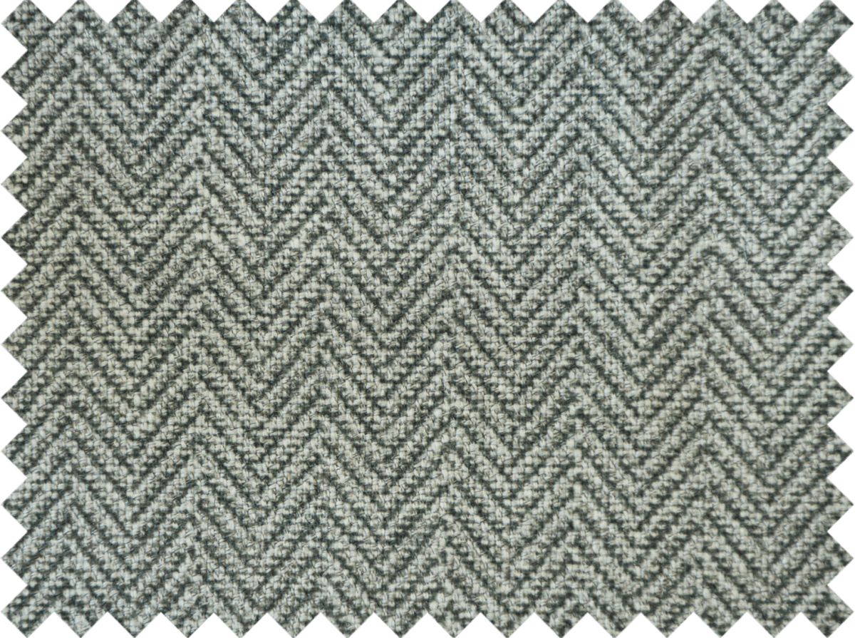Charcoal herringbone upholstery fabric
