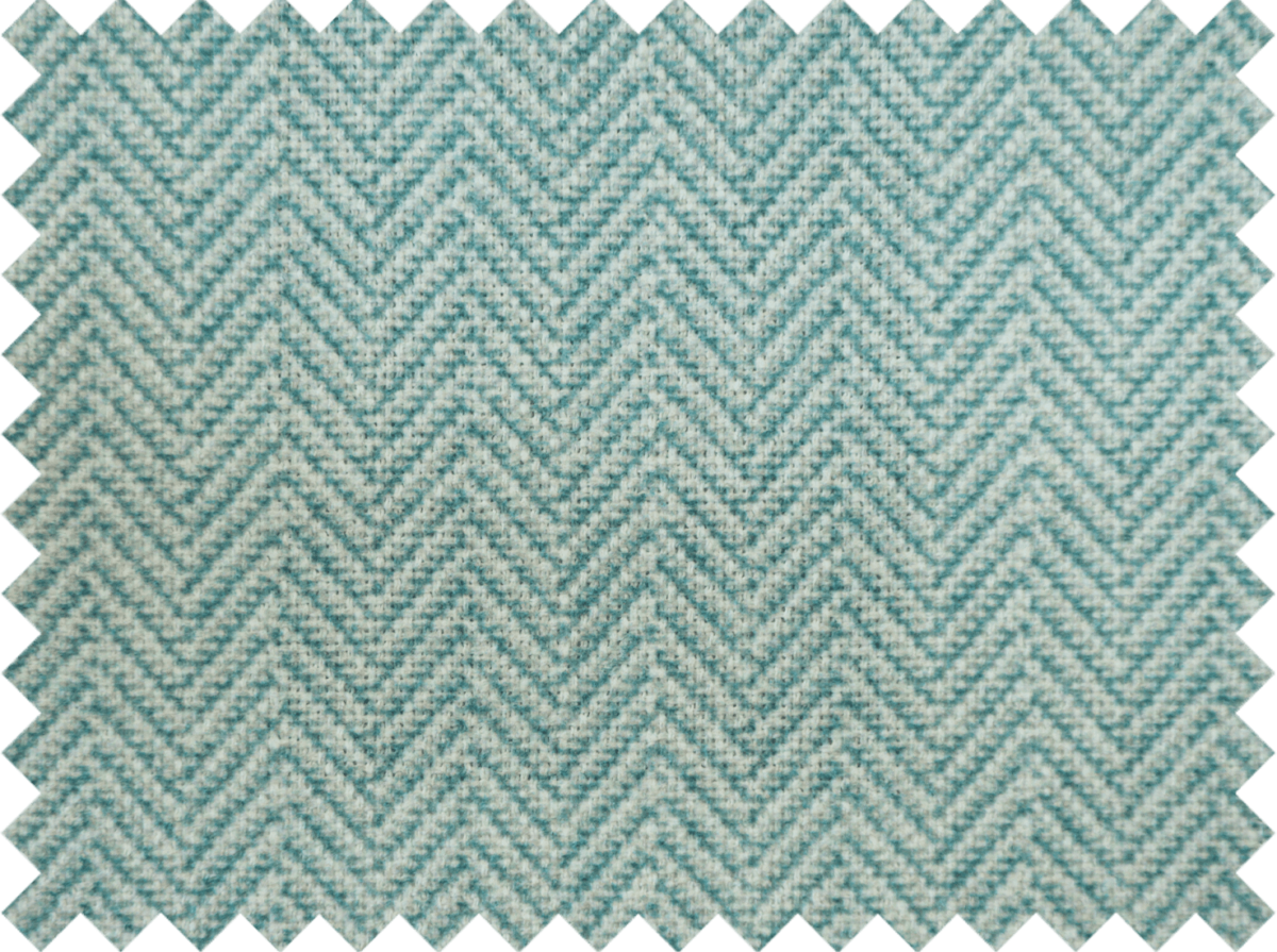Mint herringbone upholstery fabric