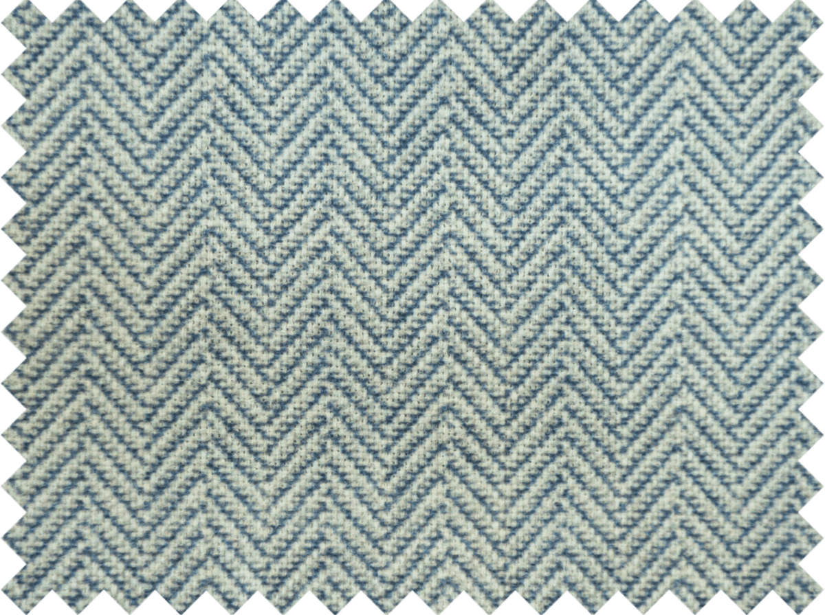 Navy herringbone upholstery fabric