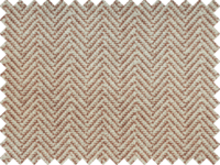 Rust herringbone upholstery fabric