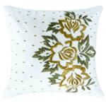 Silk decorative pillow 12" X 12"