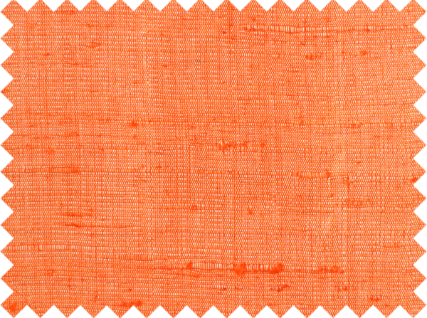 Melon orange-hand-woven-silk-upholstery-fabric